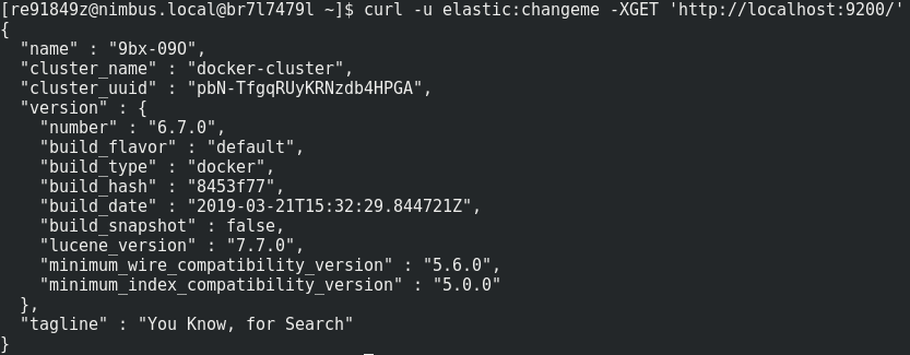 elasticsearch return